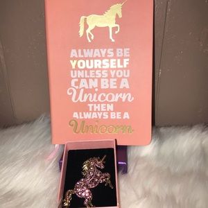 Unicorn Pin & Journal •NEW•